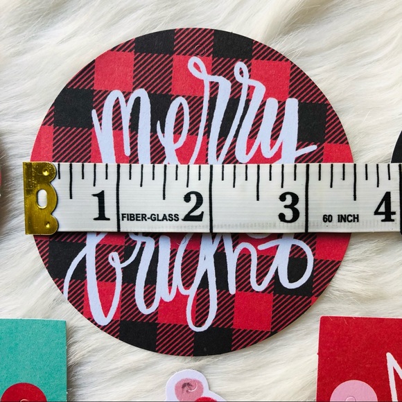 Cute & Cozy Christmas Ephemera Tags 13 pc - Picture 8 of 11